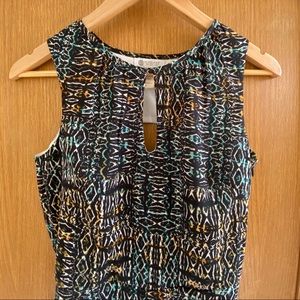 ELEMENT Open Back Maxi Dress with Keyhole detail